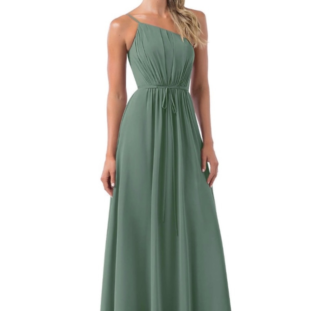 NWT Azazie eucalyptus bridesmaid dress